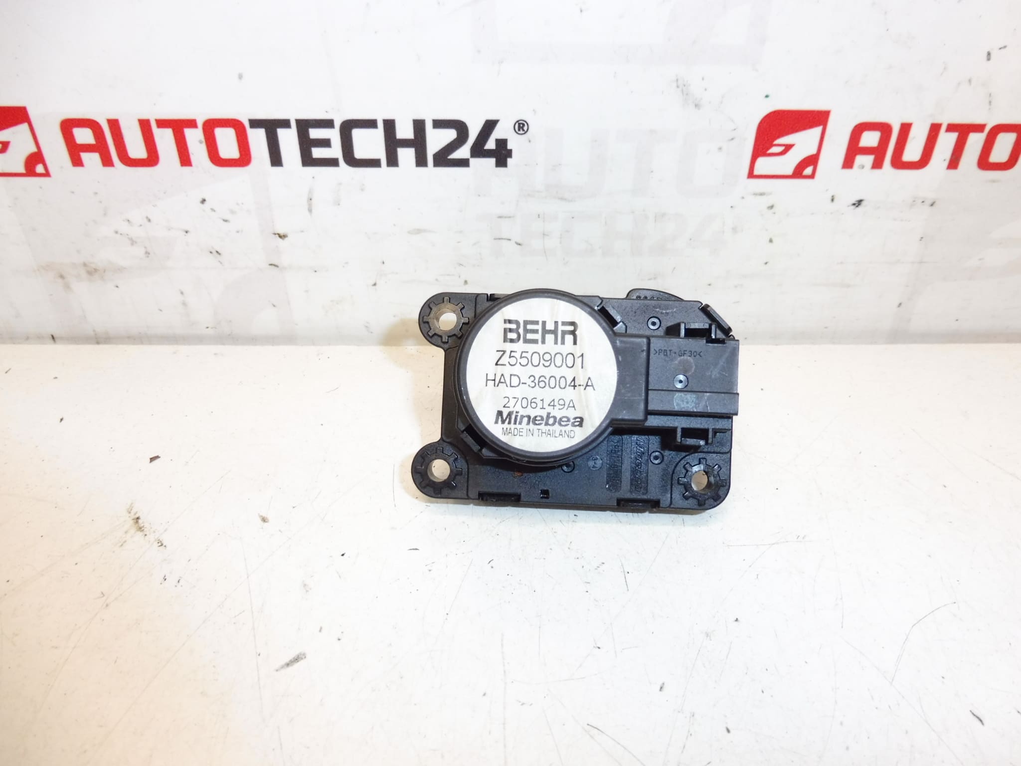 Ενεργοποιητής θερμαντήρα BEHR Citroën Z5509001 2706149A 6479A9