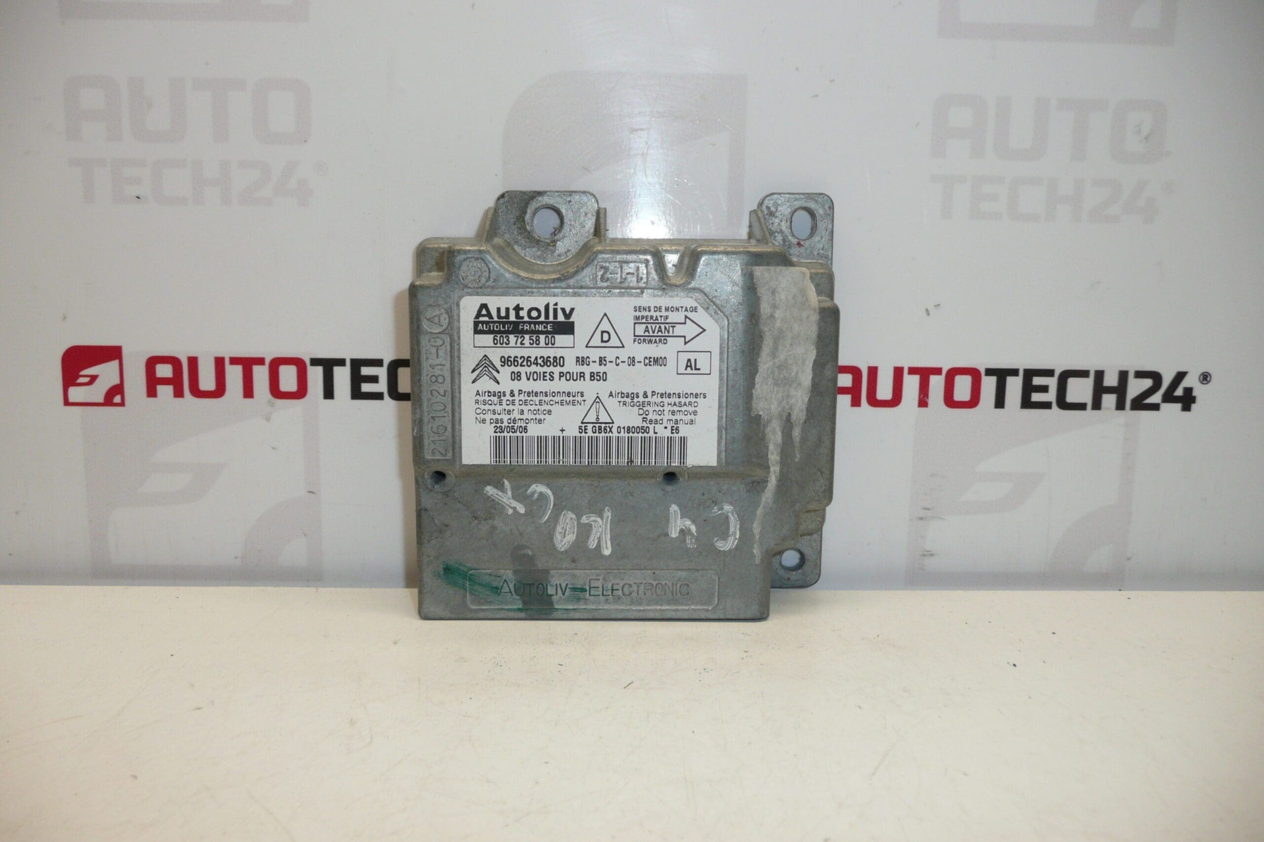 Μονάδα αερόσακου Citroën C4 9662643680 654633