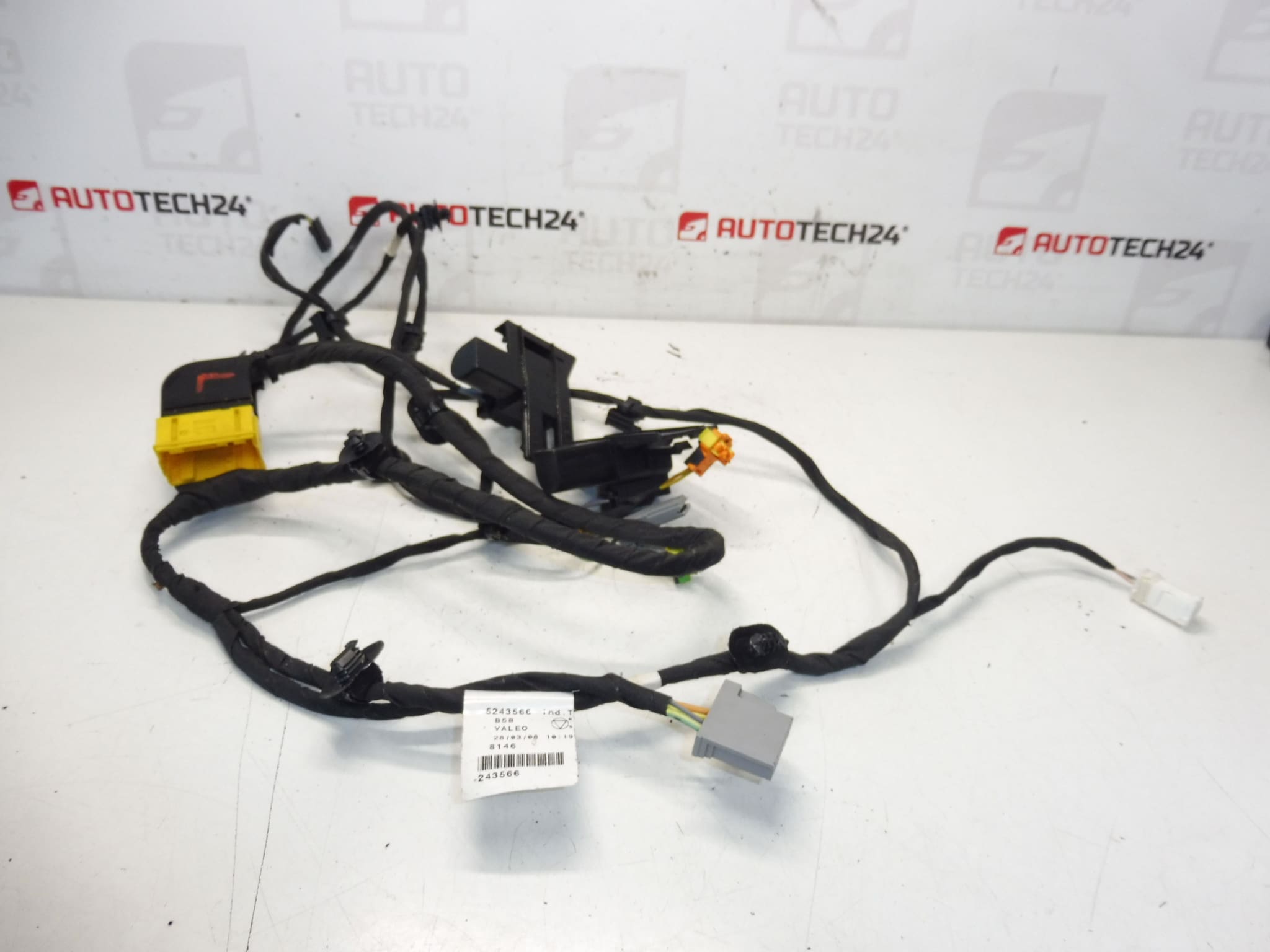 Citroen C4 Picasso Valeo Πλεξούδα καθίσματος οδηγού 6505T6 5243566 - Image 2