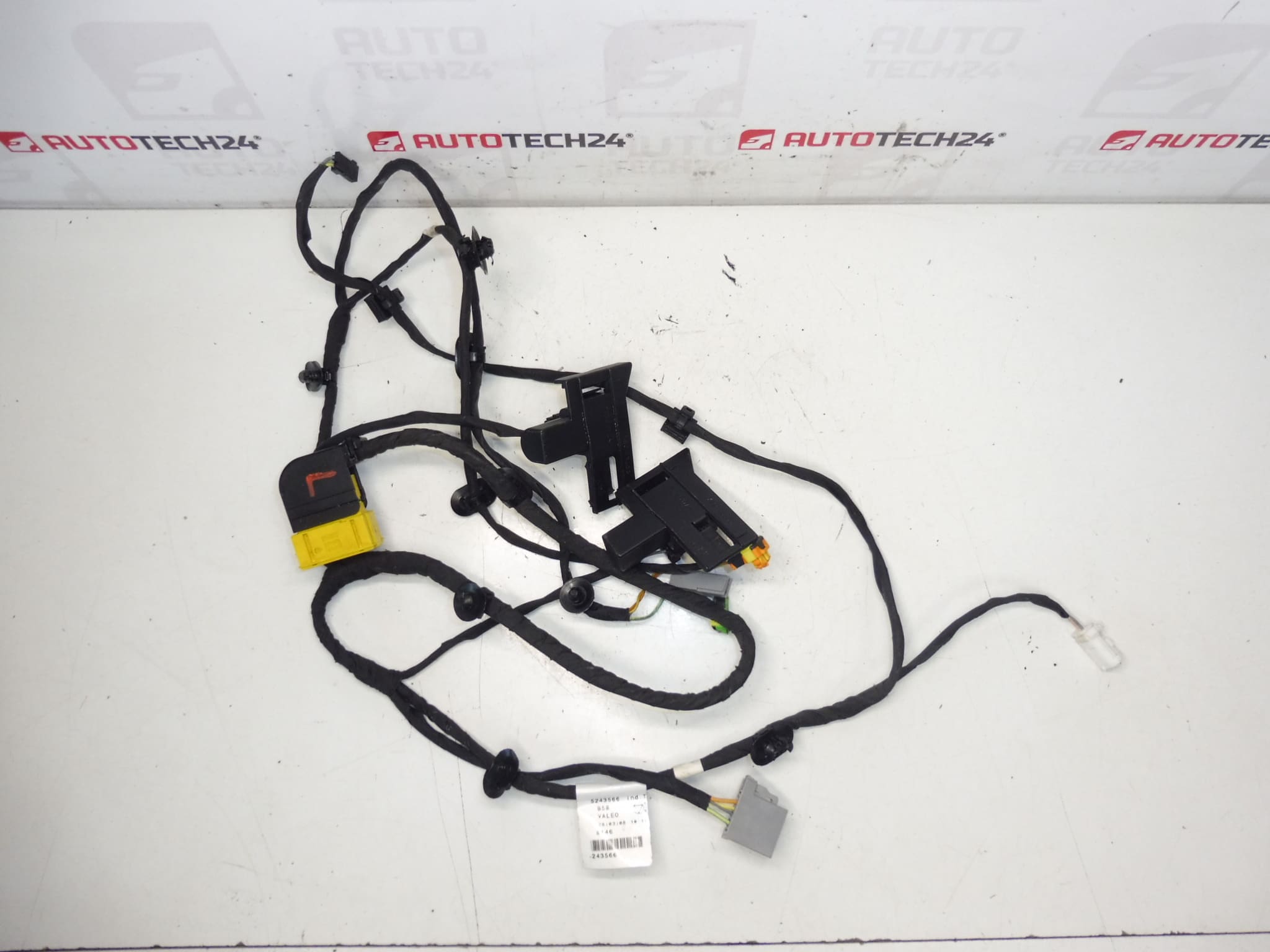 Citroen C4 Picasso Valeo Πλεξούδα καθίσματος οδηγού 6505T6 5243566