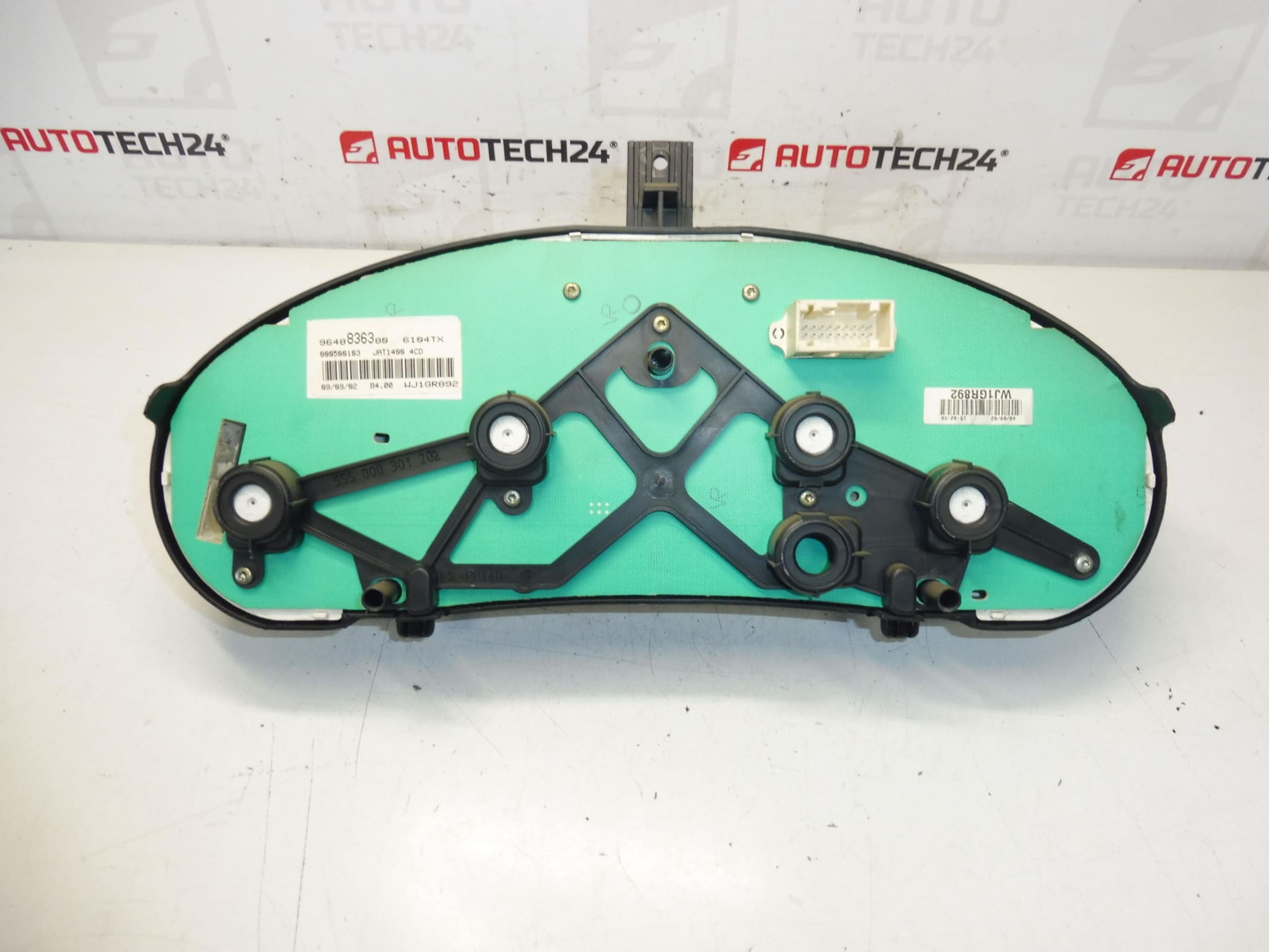 Ταχύμετρο 176 χιλιάδες χλμ Peugeot 206 9648836380 6104TX - Image 2